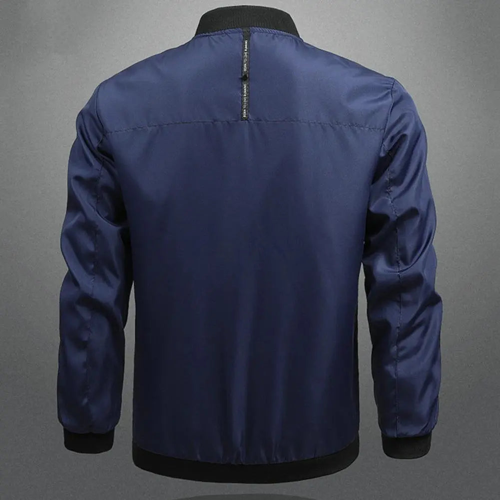Men’s Bomber Jacket - Versatile Casual Wear