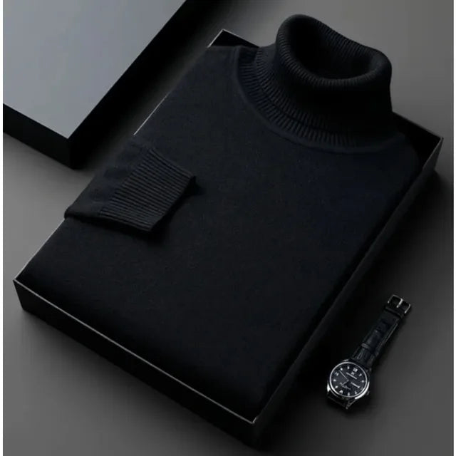 Connaught Cashmere Roll-Neck