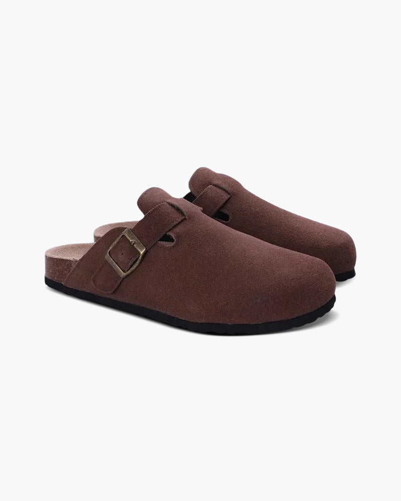 Old Money Wildleder-Slipper