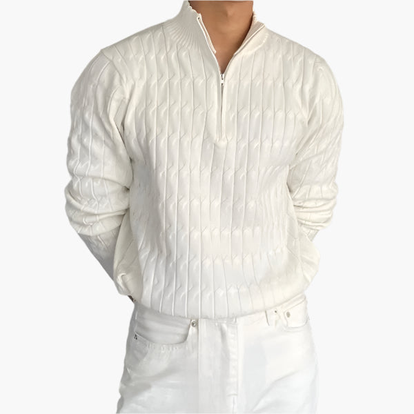 Half Zip Sweater - Fayymont Co