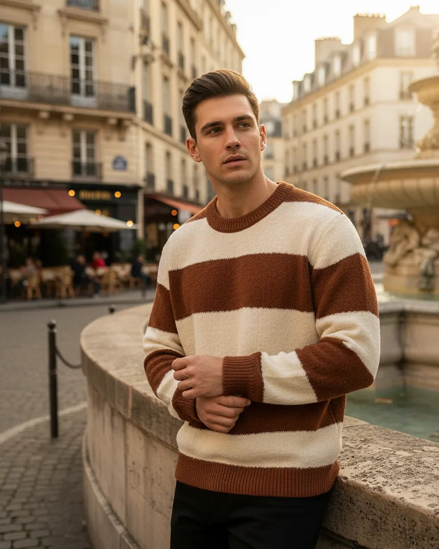 Moderner Strickpullover – Fayymont Co