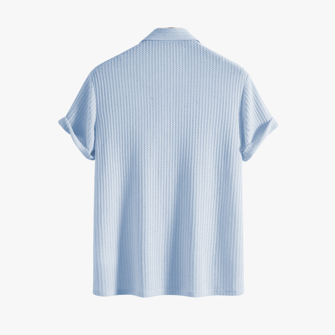 Coastal Waffle Knit Polo