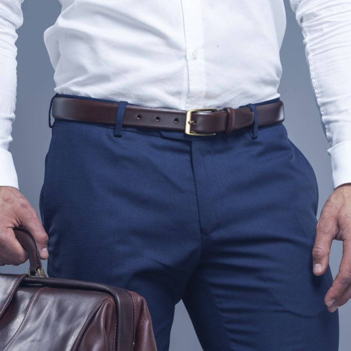 Langham Men's Formal Leather Belt