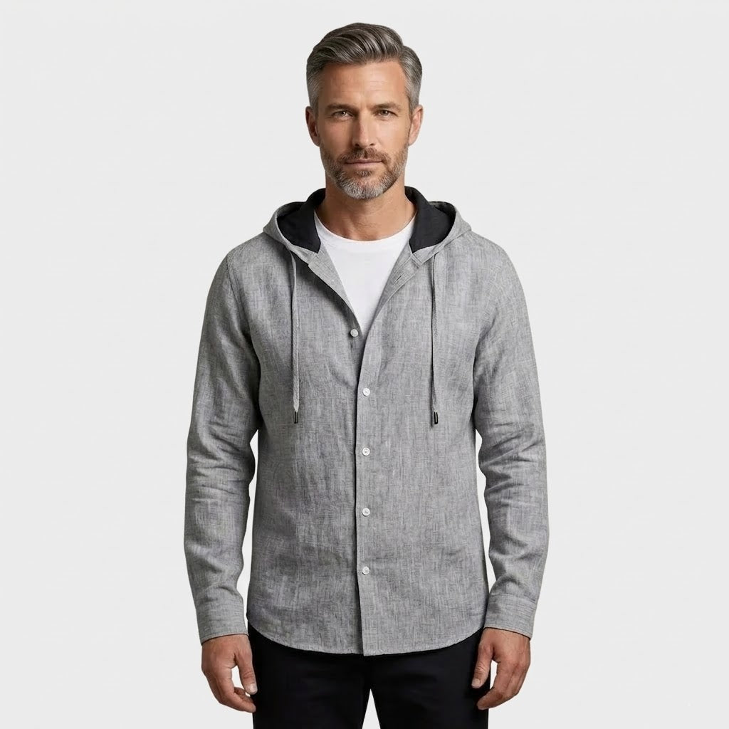 Aero Leinen-Kapuzenpullover – Fayymont