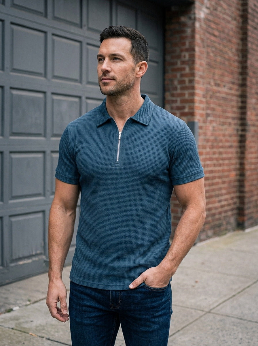 Amalfi - Ultra bequemes Herren-Poloshirt — 5