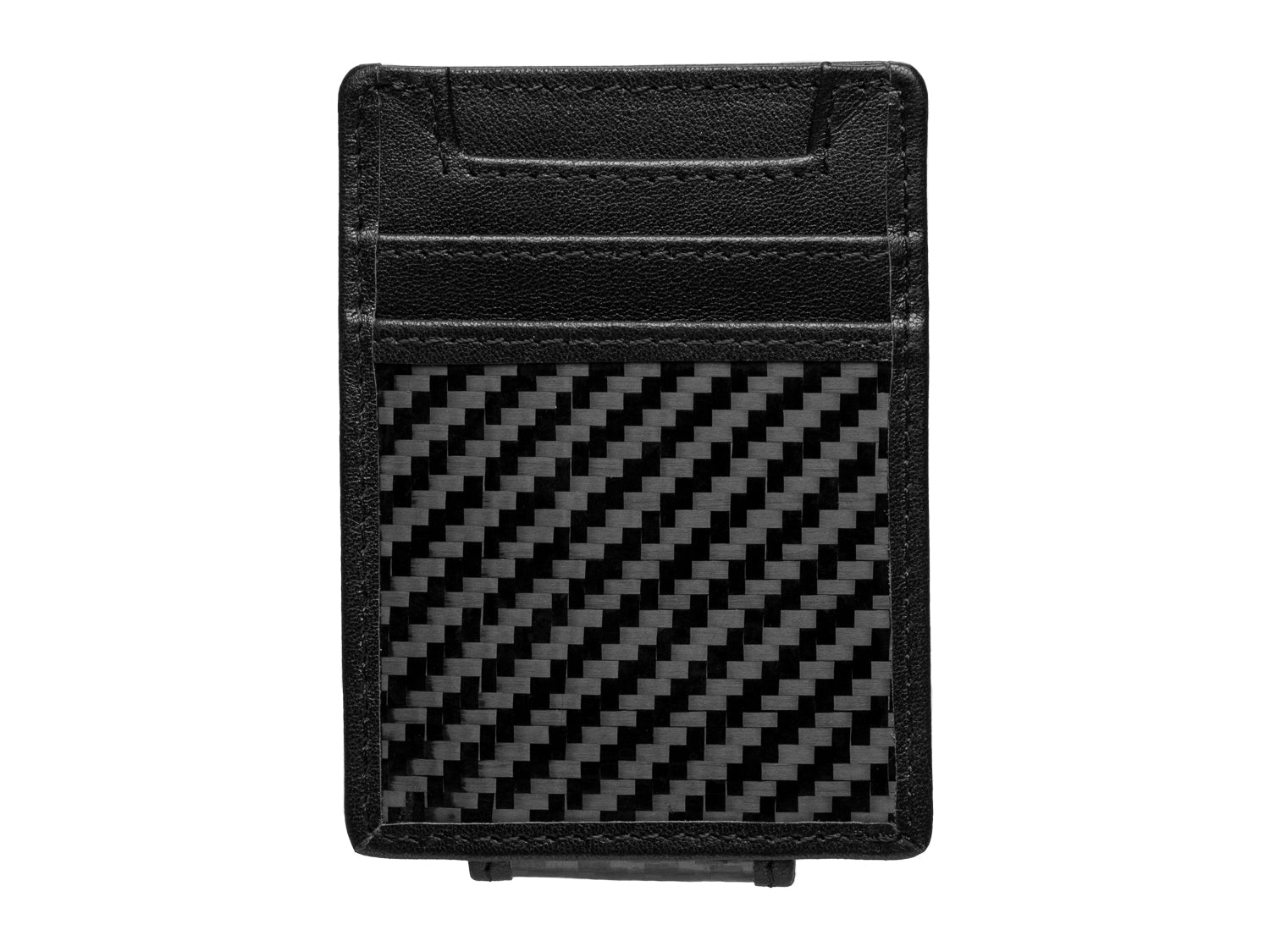 Carbon Forge Monarch Clip – Leather & Carbon Fibre Wallet
