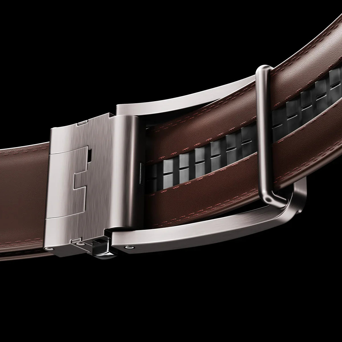 AutoFit Belt Executive | Self-Locking Buckle with Luxury Strap