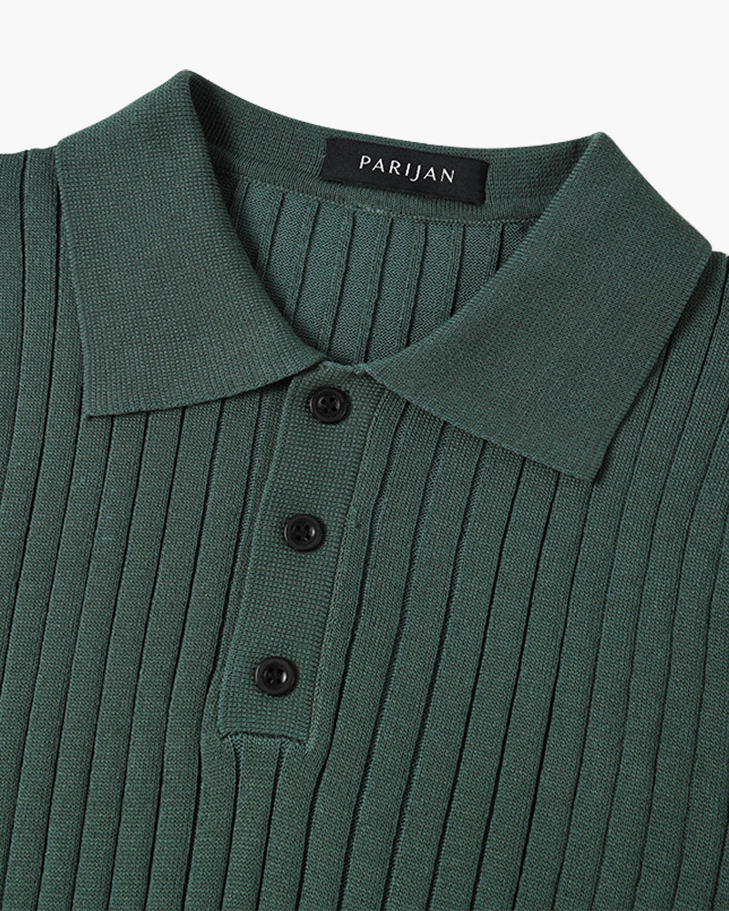 Amalfi Knitted Polo Shirt
