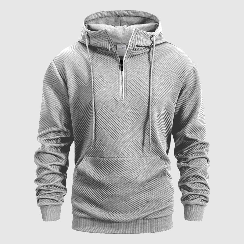 Titan Textured Pattern Hoodie