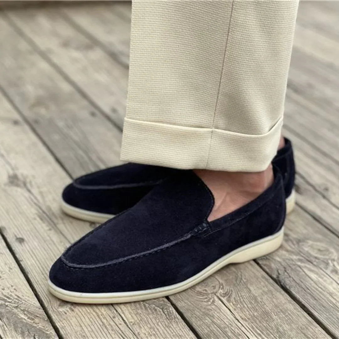 Men's Loafers Suede Low Profile