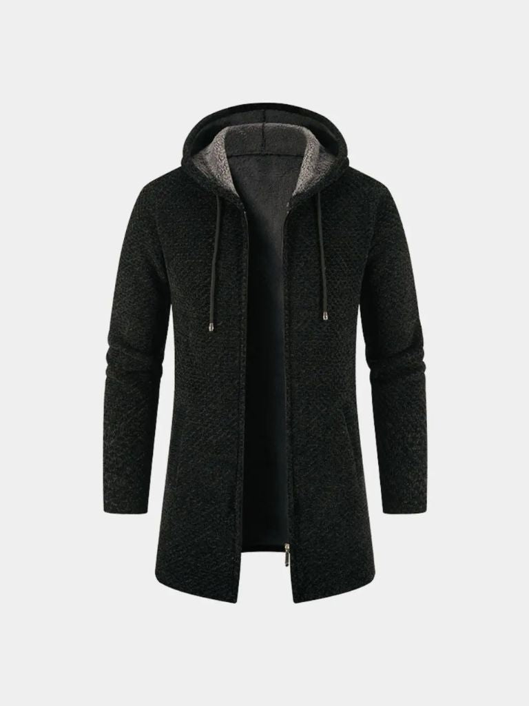Lugano Knitted Hooded Winter Coat - Fayymont Co