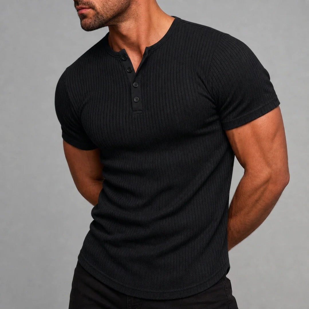 Siena - Ultra bequemes Herren-Henleyshirt