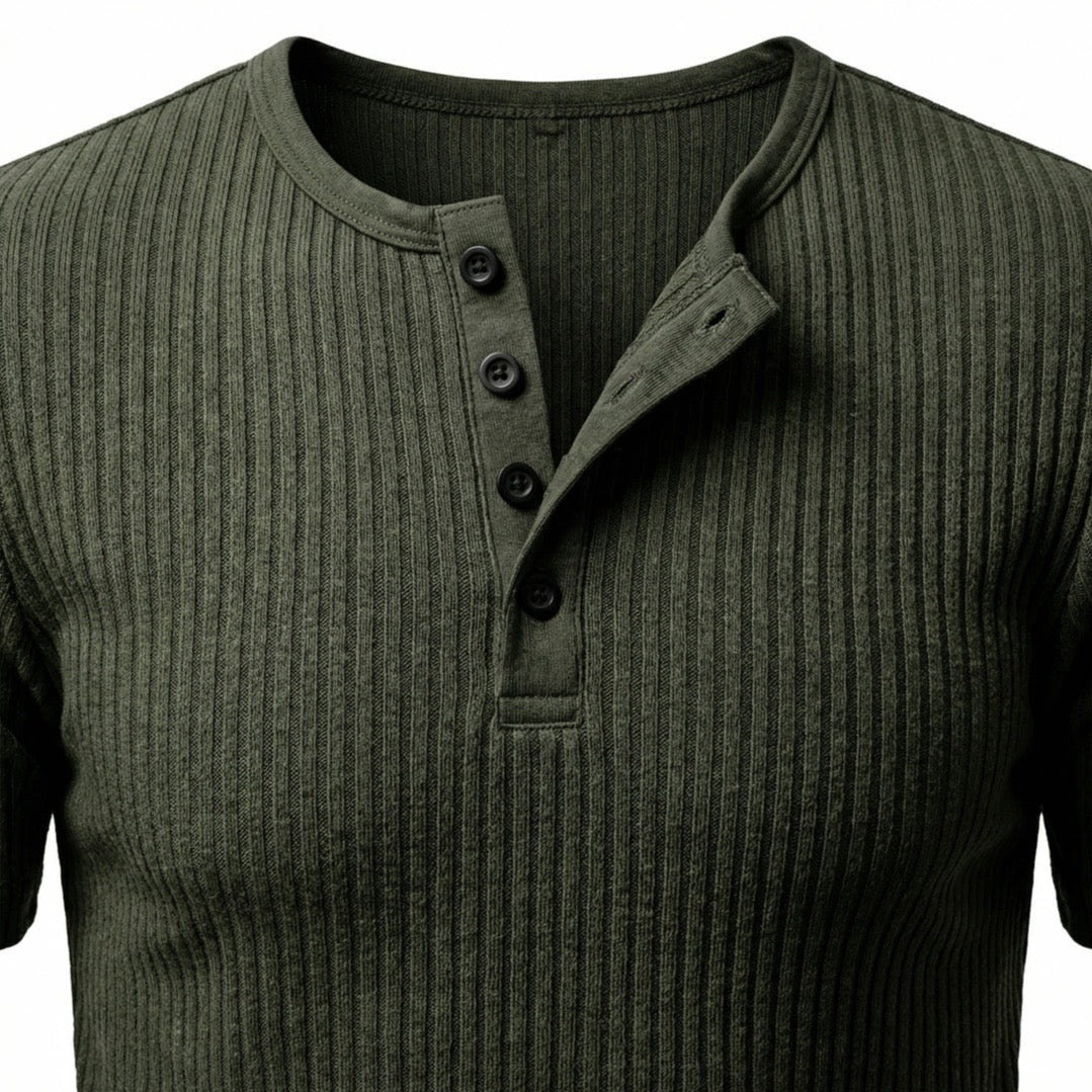 Siena - Ultra bequemes Herren-Henleyshirt