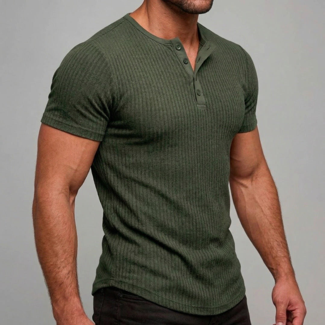 Siena - Ultra bequemes Herren-Henleyshirt