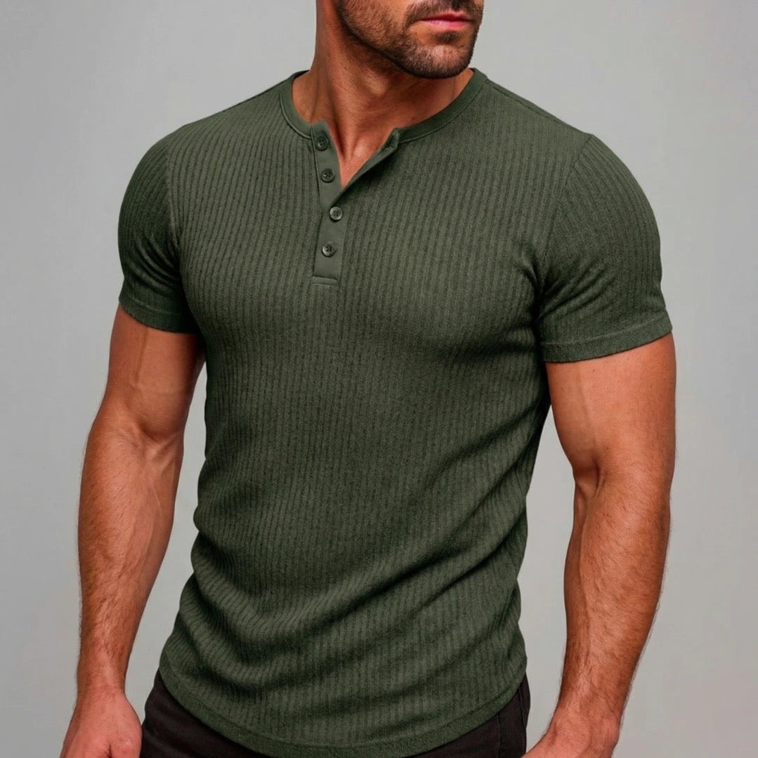 Siena - Ultra bequemes Herren-Henleyshirt