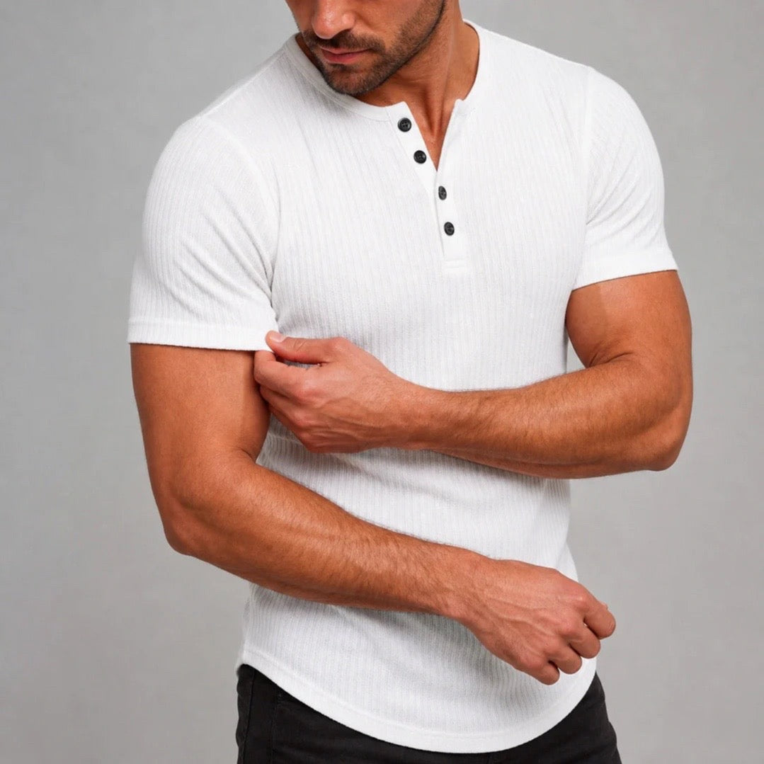 Siena - Ultra bequemes Herren-Henleyshirt