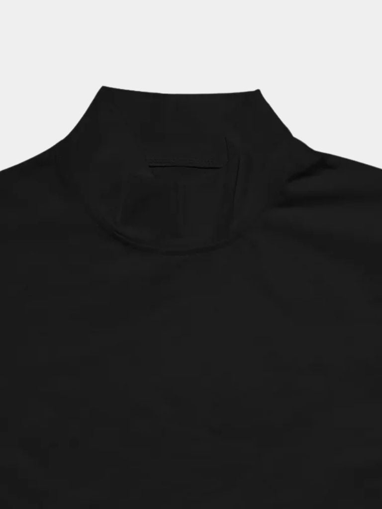 Solid Casual Turtle Neck T-Shirt - Fayymont Co