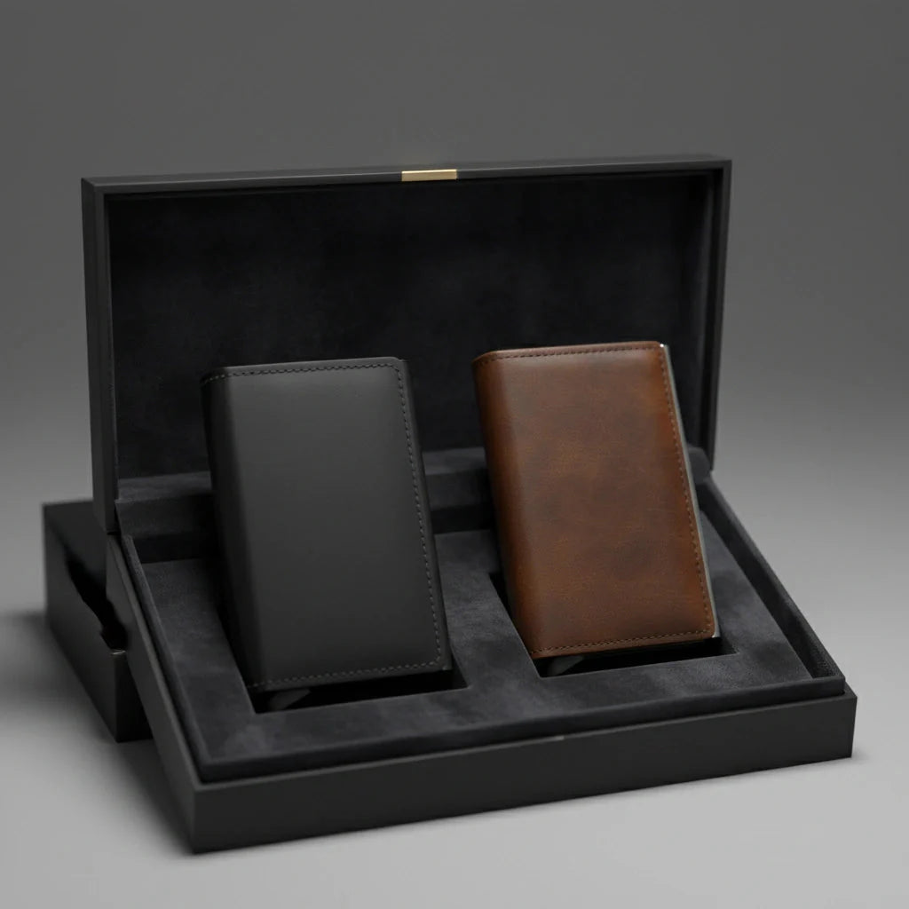 VaultLine RFID Duo | Dual Wallets + FREE Surprise Gift